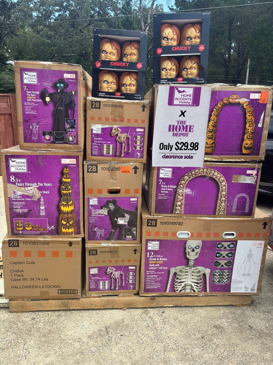👻Halloween☠️ SETS PALLET – LOT ID: 241101 – Untested Customer Return